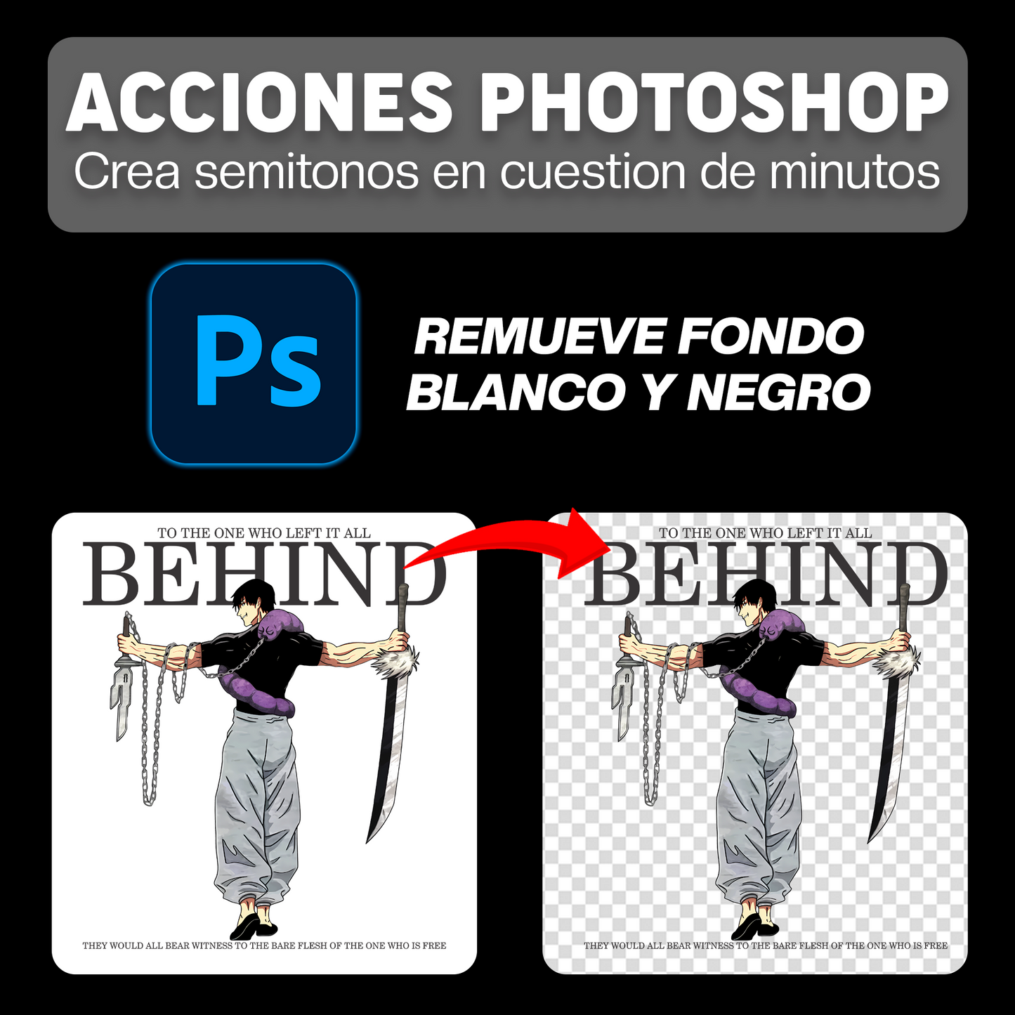 SEMITONOS ACCIONES PARA PHOTOSHOP