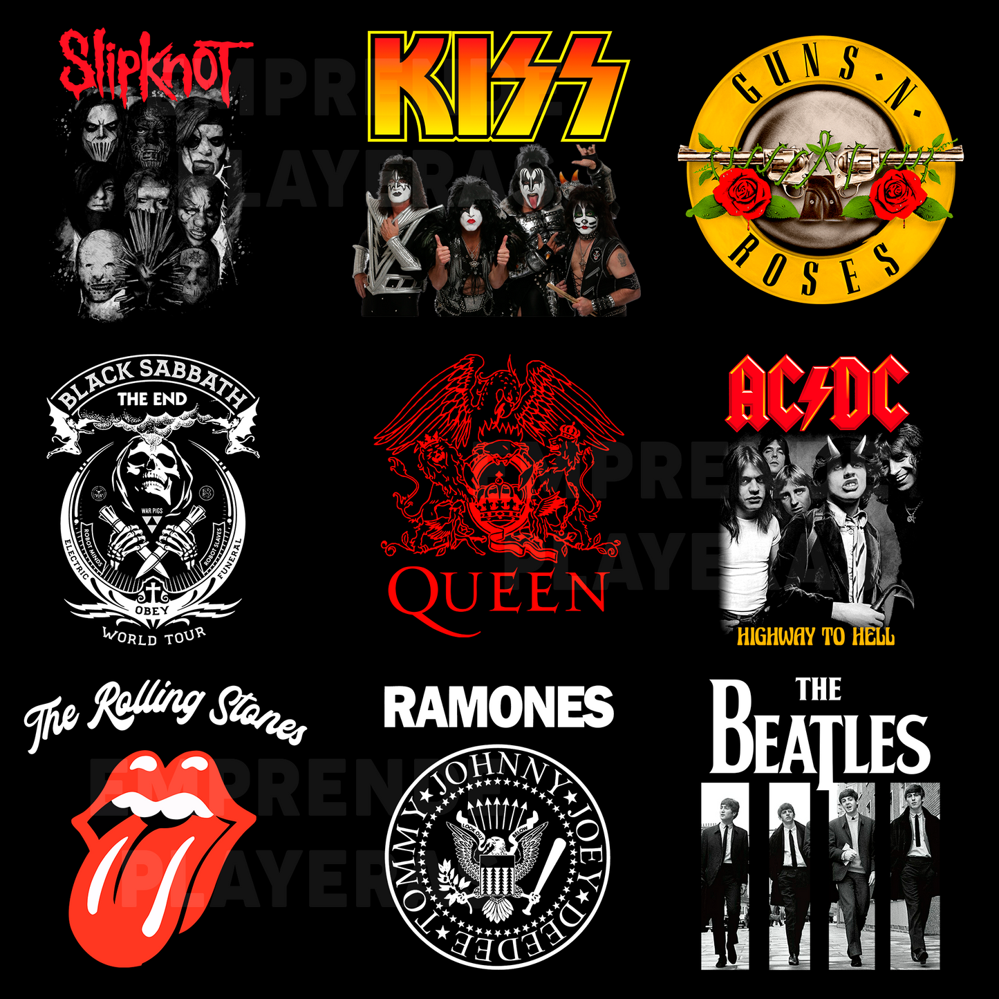 ARTISTAS PACK DISEÑOS PARA DTF PNG SIN FONDO