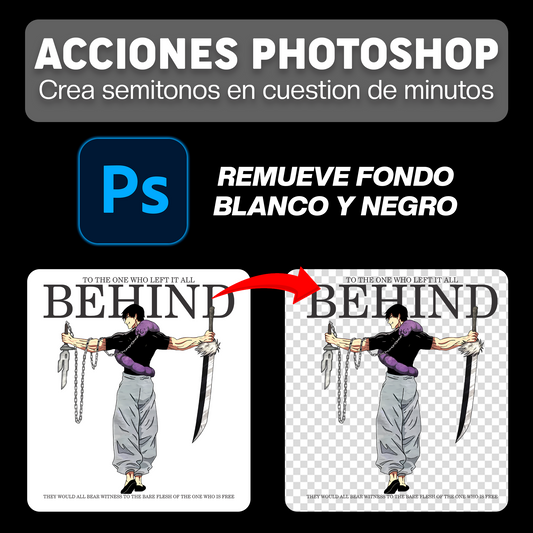SEMITONOS ACCIONES PARA PHOTOSHOP